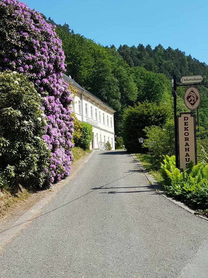 Hotel Garni Dekorahaus Bad Schandau Buitenkant foto